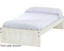 Panel Bed, Full, 16" Headboard and Footboard, By Crate Designs. 4466