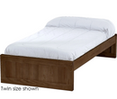 Panel Bed, Queen, King, 16" Headboard and Footboard, By Crate Designs. 4566, 4666