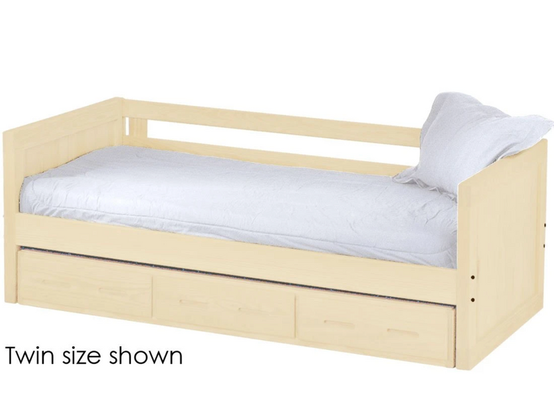 Panel Day Bed with Trundle, Twin, By Crate Designs. 4017.