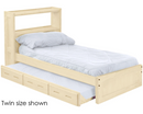 Bookcase Bed with Trundle, Full, By Crate Designs. 4436
