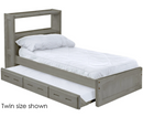 Bookcase Bed with Trundle, Queen, By Crate Designs. 4536