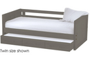 Panel Day Bed with Trundle, Full, By Crate Designs. 4417