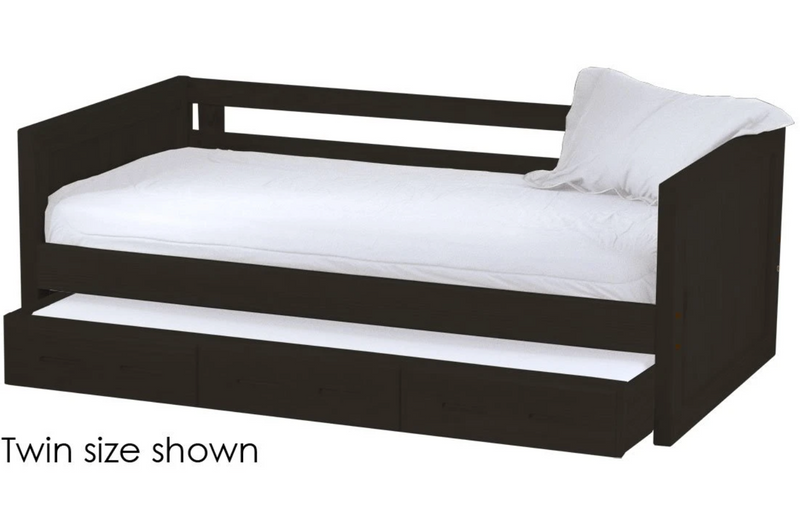 Panel Day Bed with Trundle, Full, By Crate Designs. 4417