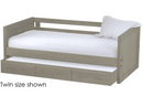 Panel Day Bed with Trundle, Full, By Crate Designs. 4417