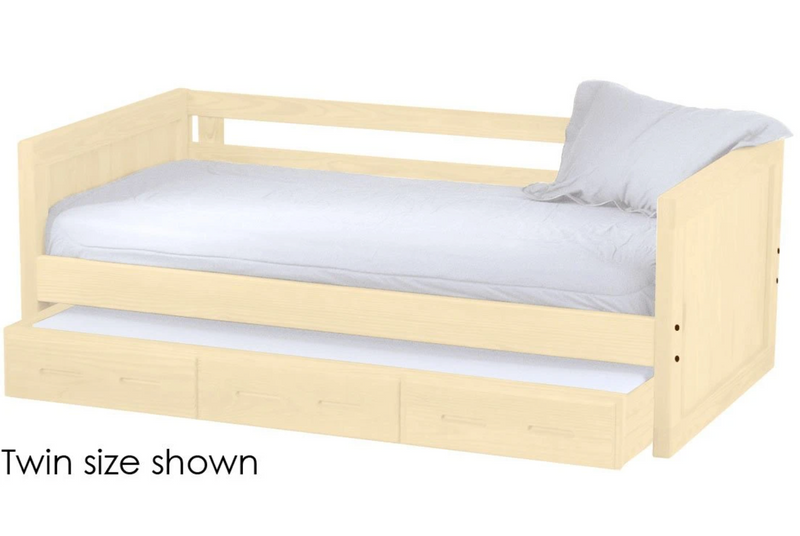 Panel Day Bed with Trundle, Full, By Crate Designs. 4417