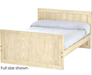 Panel Bed, Full, 37" Headboard and 29" Footboard, By Crate Designs. 4479