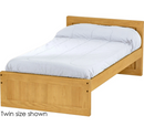 Panel Bed, Full, 29" Headboard and 16" Footboard, By Crate Designs. 4496