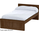 Panel Bed, Full, 29" Headboard and 16" Footboard, By Crate Designs. 4496