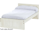 Panel Bed, Full, 29" Headboard and 16" Footboard, By Crate Designs. 4496