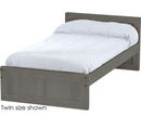 Panel Bed, Full, 29" Headboard and 16" Footboard, By Crate Designs. 4496