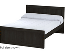 Panel Bed, Queen, 37" Headboard and 22" Footboard, By Crate Designs. 4572
