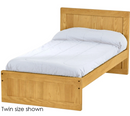 Panel Bed, Queen, 37" Headboard and 16" Footboard, By Crate Designs. 4576