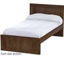 Panel Bed, Queen, 37" Headboard and 16" Footboard, By Crate Designs. 4576