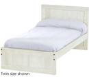 Panel Bed, Queen, 37" Headboard and 16" Footboard, By Crate Designs. 4576
