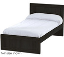 Panel Bed, Queen, 37" Headboard and 16" Footboard, By Crate Designs. 4576