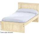 Panel Bed, Queen, 37" Headboard and 16" Footboard, By Crate Designs. 4576