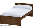 Panel Bed, Queen, 29" Headboard and 16" Footboard, By Crate Designs. 4596