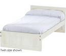 Panel Bed, Queen, 29" Headboard and 16" Footboard, By Crate Designs. 4596