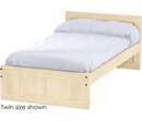 Panel Bed, Queen, 29" Headboard and 16" Footboard, By Crate Designs. 4596