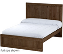 Panel Bed, Queen, 48" Headboard and 16" Footboard, By Crate Designs. 4586