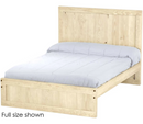 Panel Bed, Queen, 48" Headboard and 16" Footboard, By Crate Designs. 4586