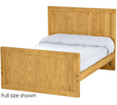 Panel Bed, Queen, 48" Headboard and 29" Footboard, By Crate Designs. 4589