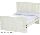 Panel Bed, Queen, 48" Headboard and 29" Footboard, By Crate Designs. 4589