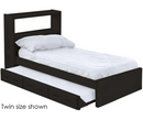 Bookcase Bed with Trundle, King, By Crate Designs. 4655