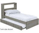 Bookcase Bed with Trundle, King, By Crate Designs. 4655