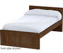 Panel Bed, King, 29" Headboard and 16" Footboard, By Crate Designs. 4696