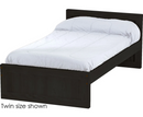 Panel Bed, King, 29" Headboard and 16" Footboard, By Crate Designs. 4696