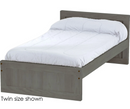 Panel Bed, King, 29" Headboard and 16" Footboard, By Crate Designs. 4696
