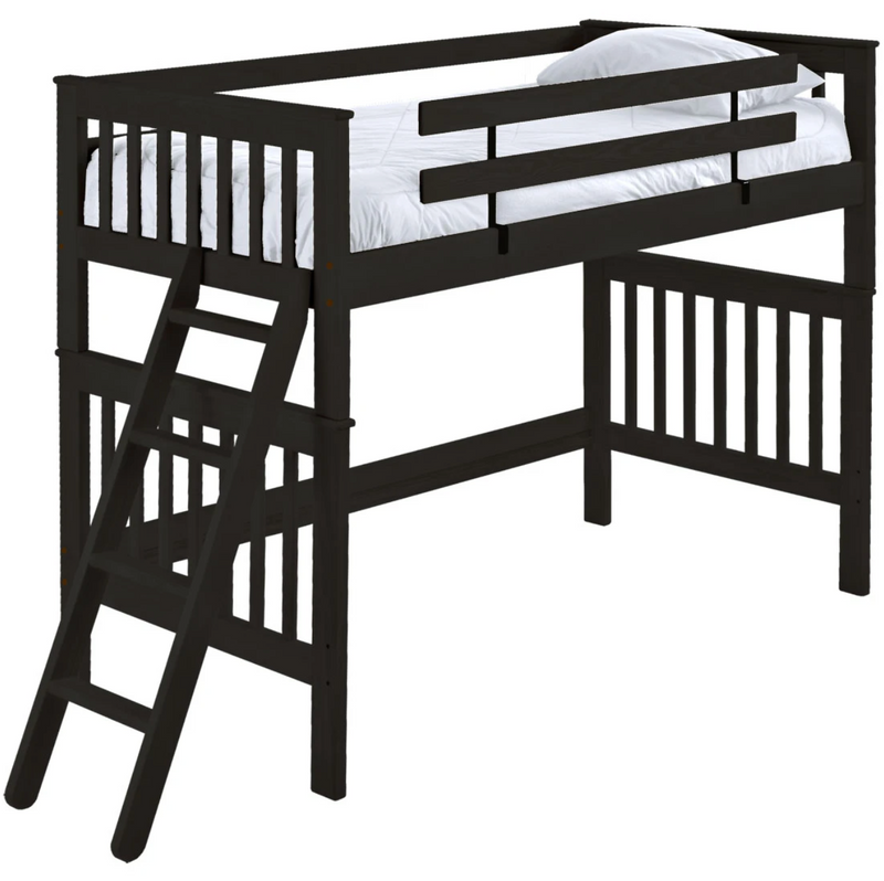 Mission Loft Bed, Queen, By Crate Designs. 4708A, 4708TA