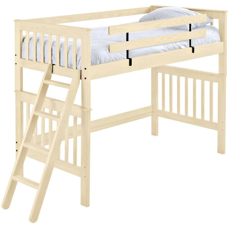 Mission Loft Bed, Queen, By Crate Designs. 4708A, 4708TA