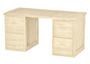 2 File Drawer Desk, 58" Wide, By Crate Designs. 6166