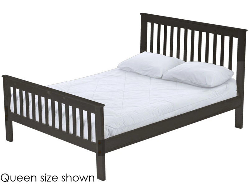Mission Bed, Twin, 44" Headboard and 29" Footboard, By Crate Designs. 4749