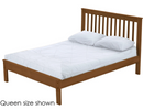 Mission Bed, Twin, 44" Headboard and 17" Footboard, By Crate Designs. 4747