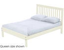 Mission Bed, Twin, 44" Headboard and 17" Footboard, By Crate Designs. 4747