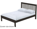 Mission Bed, Twin, 44" Headboard and 17" Footboard, By Crate Designs. 4747
