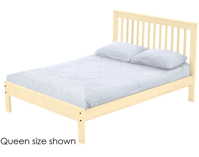 Mission Bed, Twin, 44" Headboard and 17" Footboard, By Crate Designs. 4747
