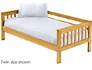 Mission Day Bed, Full, 29" High, By Crate Designs. 4817