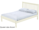 Mission Bed, Full, 44" Headboard and 17" Footboard, By Crate Designs. 4847
