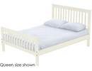 Mission Bed, Full, 44" Headboard and 29" Footboard, By Crate Designs. 4849