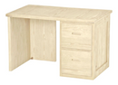 2 Drawer Desk, 46" Wide, By Crate Designs. 6336, 6362
