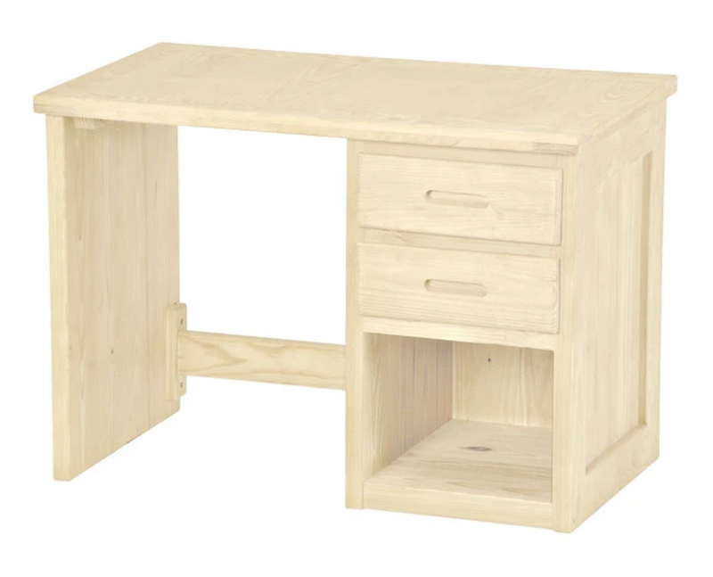 2 Drawer Desk, 42" Wide, By Crate Designs. 6402, 6430