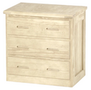 3 Drawer Chest By Crate Designs. 7013