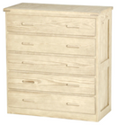 5 Drawer Dresser By Crate Designs. 7018