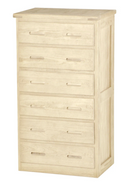 6 Drawer Chest By Crate Designs. 7026