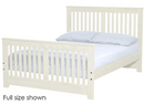 Shaker Bed, Twin, 44" Headboard and 29" Footboard, By Crate Designs. 43749