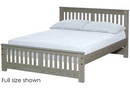 Shaker Bed, Twin, 36" Headboard and 18" Footboard, By Crate Designs. 43768